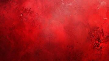 A textured surface is washed in shades of red with light and dark tones creating depth and visual interest on the art piece photo