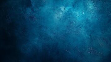 Textured background with deep blue and teal hues conveying a sense of depth and mystery Scratched details add a visual element photo