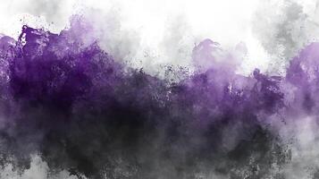 An abstract watercolor painting featuring a blend of shades including purple grey and white Great for background and abstract art photo