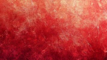 Dynamic gradient of crimson and vermillion tones merging with textured wisps evokes a sense of depth and fluid movement across the canvas photo