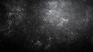 Abstract background featuring a dark textured surface with hints of silver Grunge aesthetic ideal for artistic projects photo