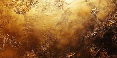 Golden textured surface reflects light with intricate patterns and rich hues capturing attention in striking detail photo