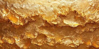 Gold textured background reflects light and creates a rich, elegant appearance suitable for luxury design and art photo
