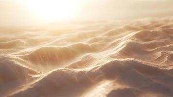 Serene wave texture with soft light for backgrounds and design elements of tranquility photo