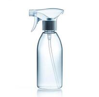 Spray bottle for cleaning and gardening tasks at home photo