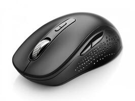 Wireless computer mouse designed for ergonomic comfort and efficiency photo