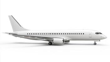 Private jet designed for luxury travel in modern aviation photo