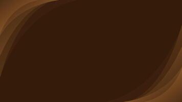 Abstract Modern Chocolate Curve Background vector