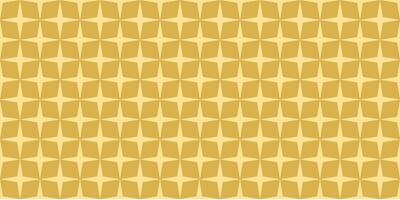 Abstract background, yellow Isometric star Seamless Pattern vector