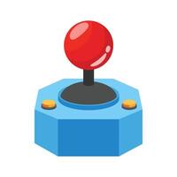 Visually appealing 3d style icon of game controller device vector