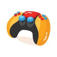 Here is a handy 3d style icon of smart gamepad vector