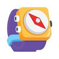 Get a glimpse of our premium 3d icon of smartwatch orientation vector