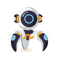 Robotic device icon amazingly designed in 3d style vector