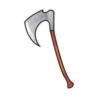 axe with small handle vector