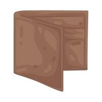 Illustration of Brown Wallet vector