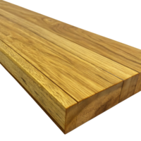 beautiful teak wood planks with smooth texture and natural grain pattern isolated on a clean Transparent Background for a minimalist look png
