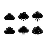 Cloud Icon Illustration for Web and App Design vector