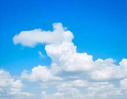 blue sky background with tiny clouds, nature abstract background, cloudscape photo