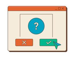 Eyecatching and colorful UI element for contemporary web and application design projects vector