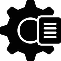 Project, Project Management, Management Glyph Solid Icon vector