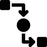 Dependency, Dependencies, Dependent Glyph Solid Icon vector