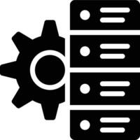 Backlog, Task List, Project Management Glyph Solid Icon vector