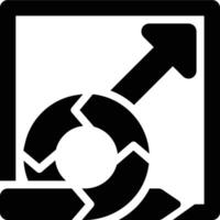 Scalability, Scalable, Scaling Glyph Solid Icon vector