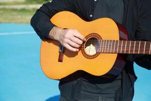The Music of the Soul With a Classical Guitar for the Salesians photo