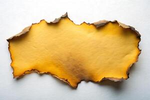 Burnt Edge Paper Texture for Business Branding and Creative Projects photo