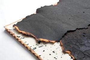 Burnt Edges and Splatter Effect, Design Resource for Business Presentations photo