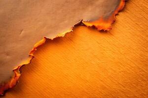 Burnt Paper Texture for Business Advertising and Creative Design photo