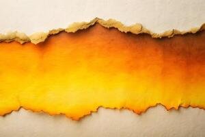 Torn paper with gradient background for creative business design photo