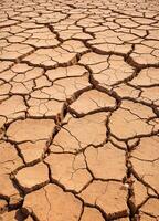 Dry cracked earth background. Global warming, climate change and global warming concept. Cracked Earth photo