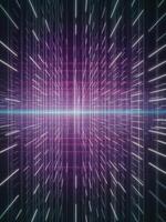 abstract background of a futuristic background with lines. Digital Grid Network photo