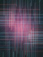 abstract background with lines and red and blue lights. Cyberpunk Grid photo