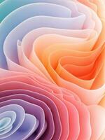 colorful abstract background with a wave pattern. Colorful Abstract Waves photo