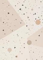 geometric shapes and textures - perfect background with space for text or image. Neutral Geometric Abstract photo