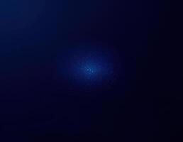 Abstract background with blue glowing particles. Illustration for your design. Cosmic Glow photo