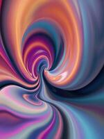 Abstract coloring background of the gradient with visual wave,twirl and lighting effects. Abstract Swirl Vortex photo