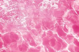 Pink Water Surface with Ripples and Light Reflections photo