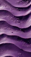 Undulating Purple Surface with Granules photo