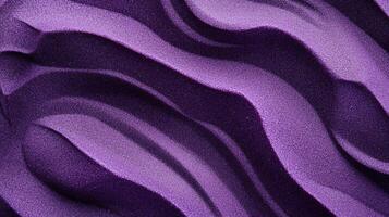 Textured Purple Sand with Wave Patterns photo