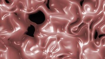 Plastic ripples resembling silk on liquid background. Fluidity captured, suitable for abstract art, textures, fashion design, backgrounds, and innovative concepts. video