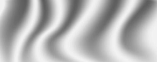 White and gray fabric with wavy lines vector
