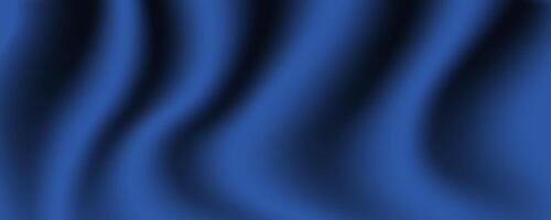 A blue background with a wavy fabric vector