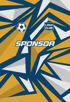 abstract pattern for soccer uniform Sublimation vector