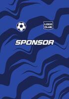 blue abstract background for Sports Apparel Pattern Design vector