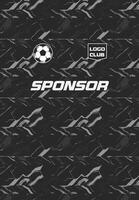 Creative Soccer Uniform Patterns for Sublimation Printing vector