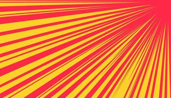Manga inspired zoom effect with speed motion lines. High speed streaks and glowing energy trails give sense of acceleration. Ideal for anime, comics and digital illustrations. vector