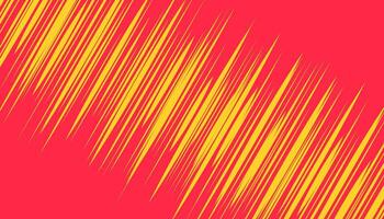 Speed lines with comic action explosion. Abstract motion streaks and bright flash effect in red and yellow. Ideal for dynamic superhero graphics, banners and backgrounds. vector